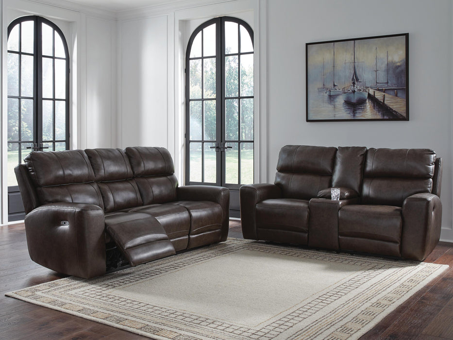 Beadel Smoke Beadel Sofa and Loveseat