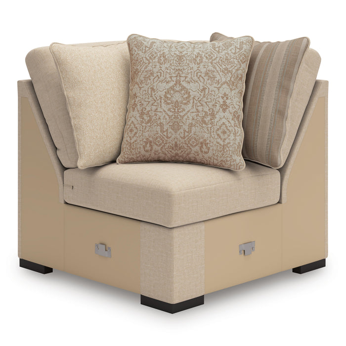 LadyMae Twill LadyMae 5-Piece Sectional with Chaise