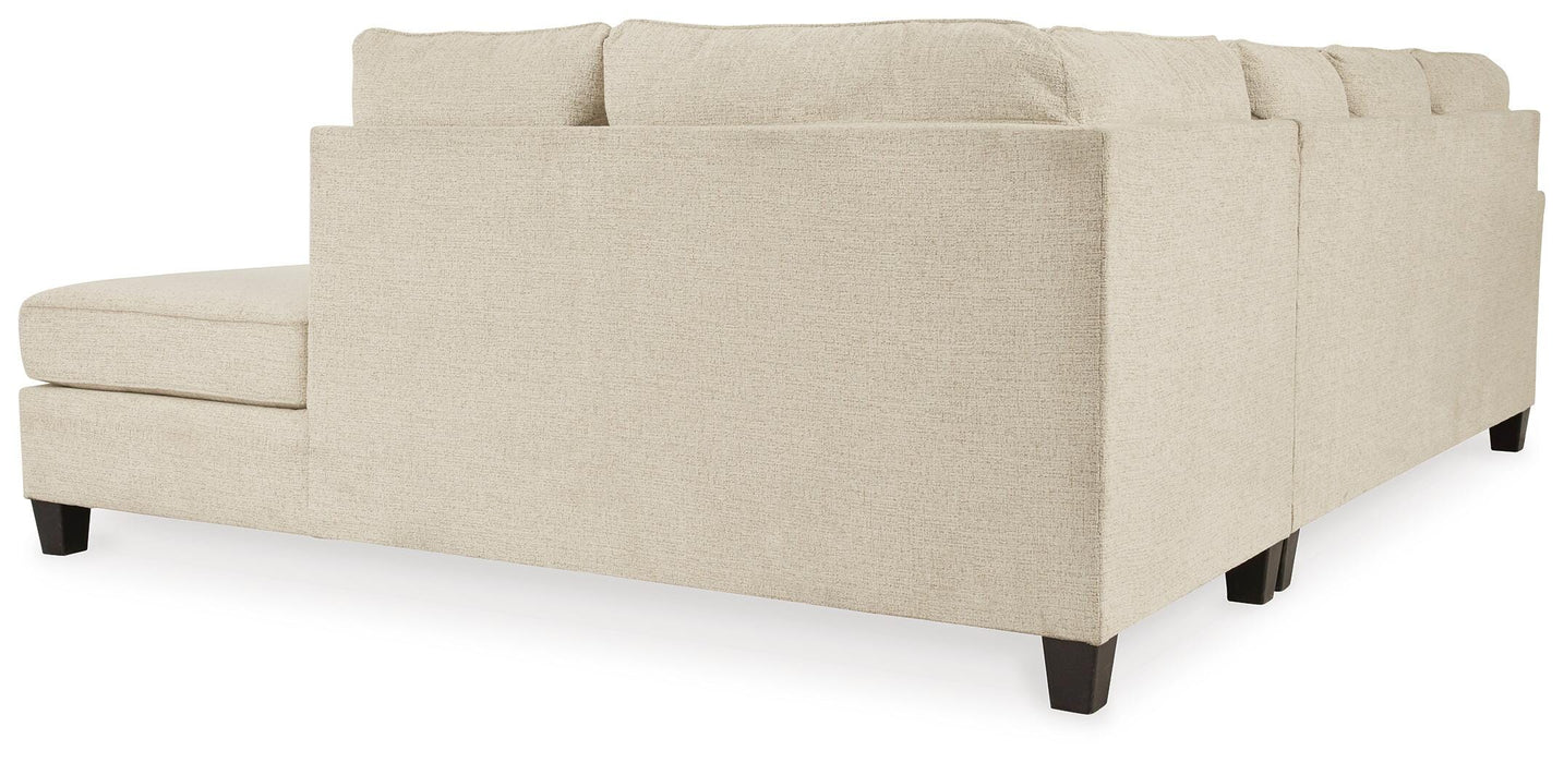 Abinger Natural Abinger 2-Piece Sectional with Chaise