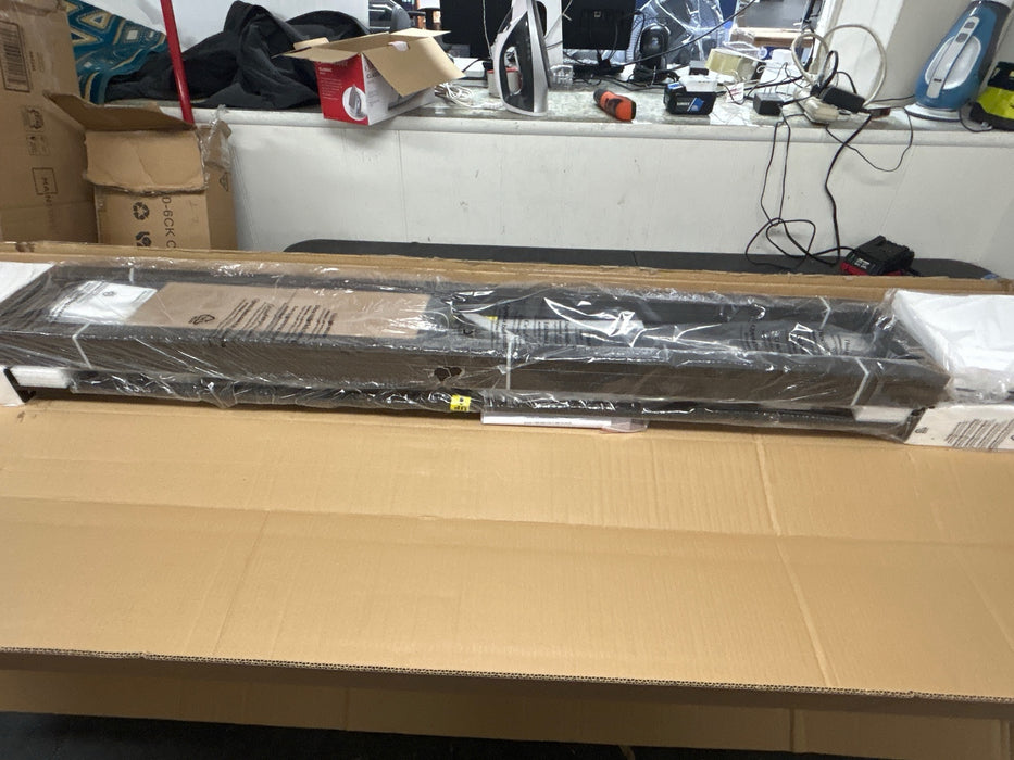 Mellow 9" Metal Platform Bed Frame with Heavy Duty Steel Slat Mattress Foundation (No Box Spring Needed), Queen, Black - new