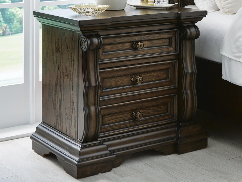 Maylee Dark Brown Bedroom Furniture Pieces
