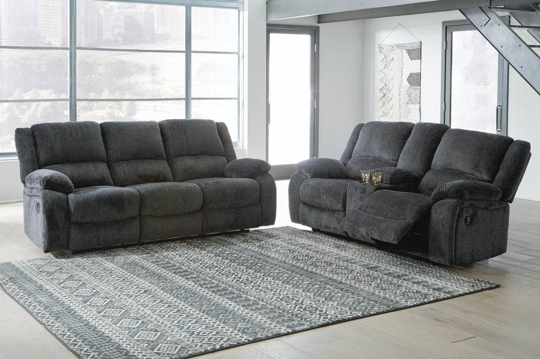Draycoll Slate Draycoll Sofa and Loveseat