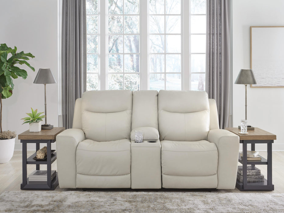 Mindanao Coconut PWR REC Loveseat/CON/ADJ HDRST