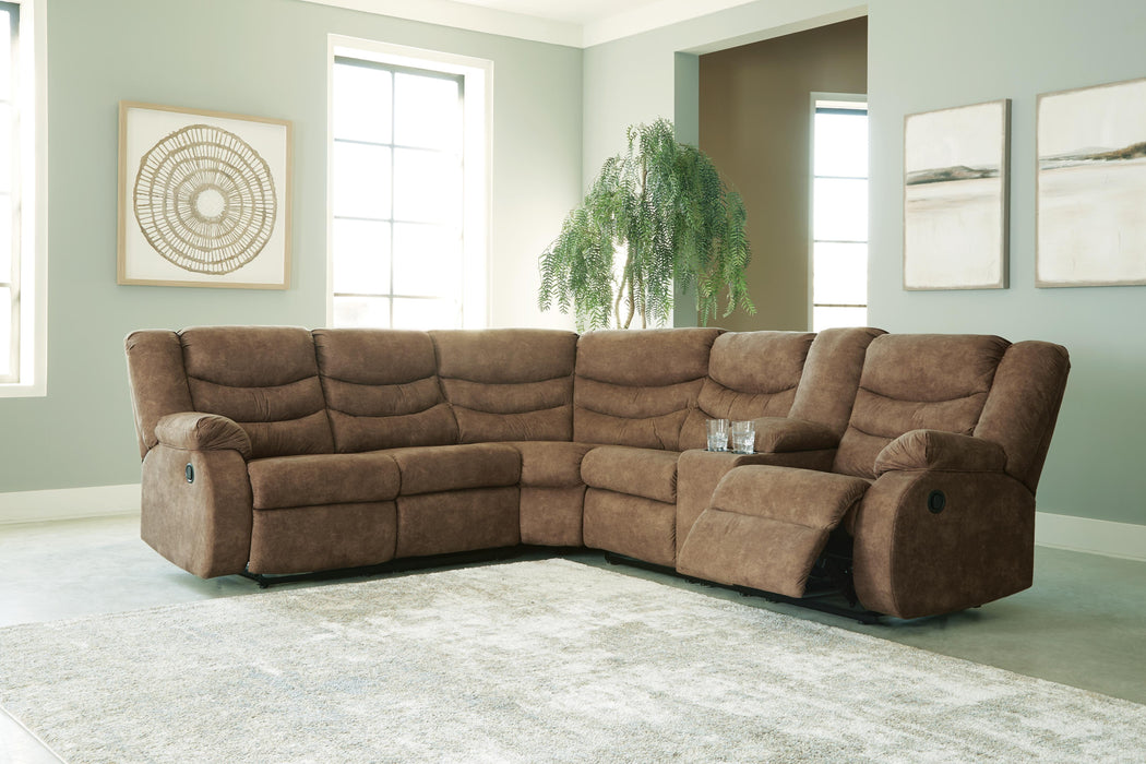 Partymate Brindle Partymate 2-Piece Reclining Sectional