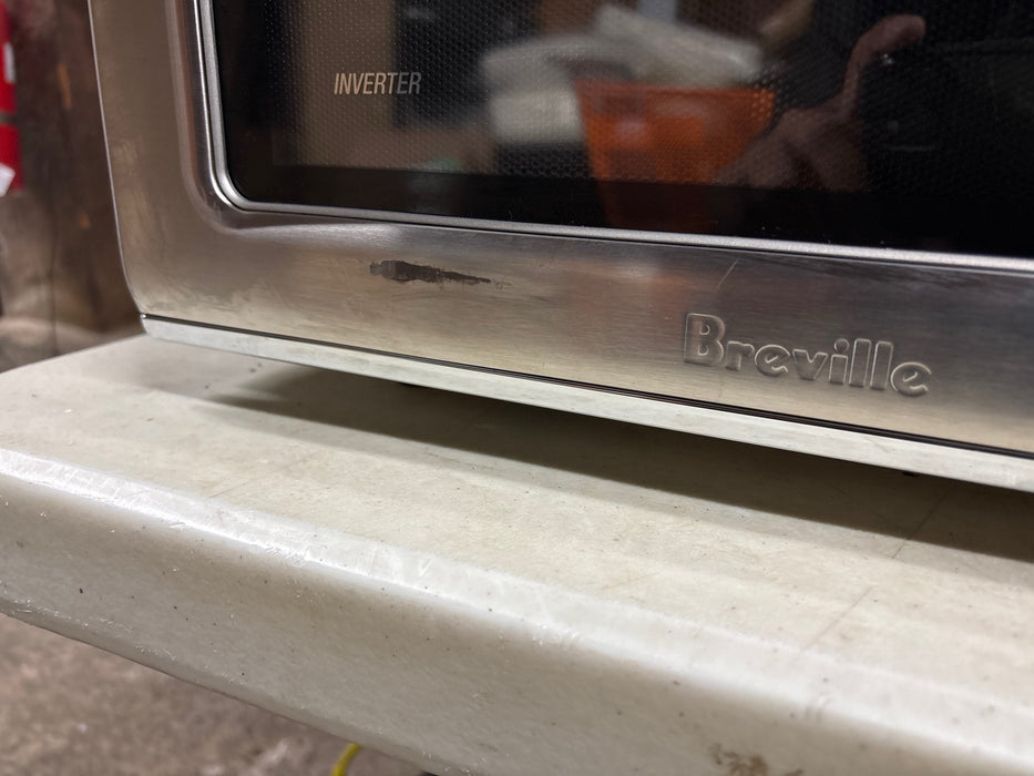 Breville - the Combi Wave 3 in 1 1.1 Cu. Ft. Convection Microwave - Brushed Stainless Steel - use_like_new