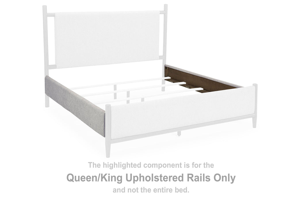 Lyncott Gray Queen/King UPH Rails