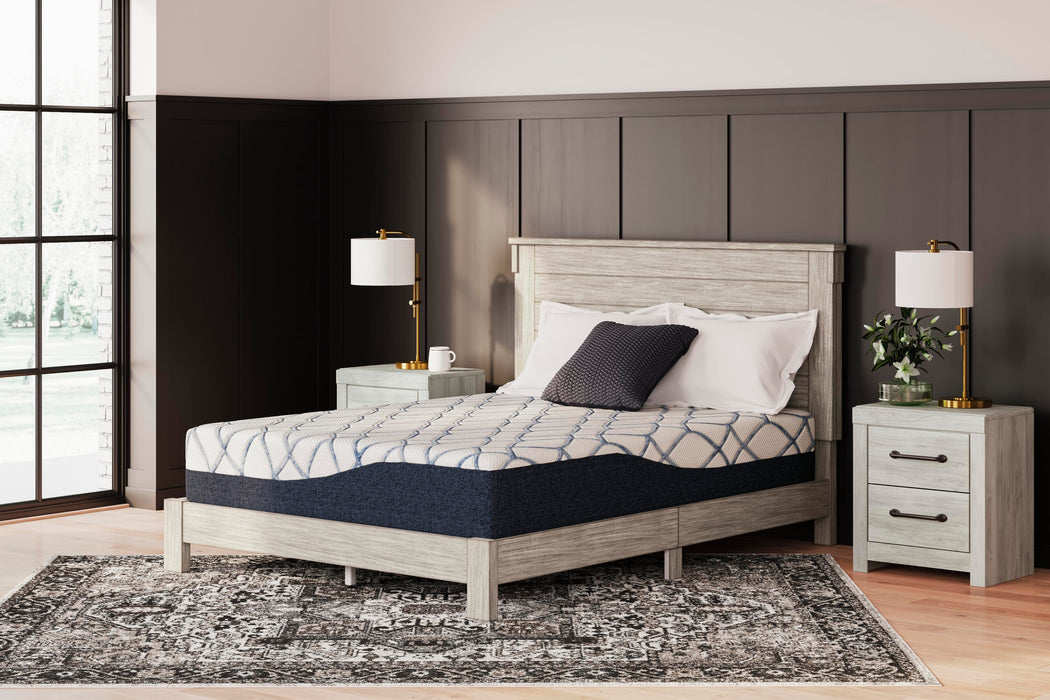 12 Inch Chime Elite 2.0 White/Blue California King Mattress