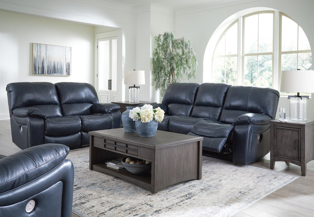 Leesworth Ocean Leesworth Sofa, Loveseat and Recliner