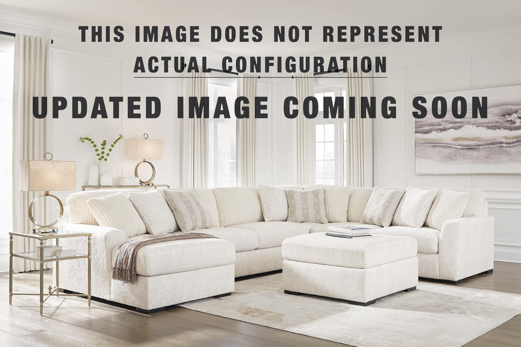 3-Piece Sectional with Double Chaise