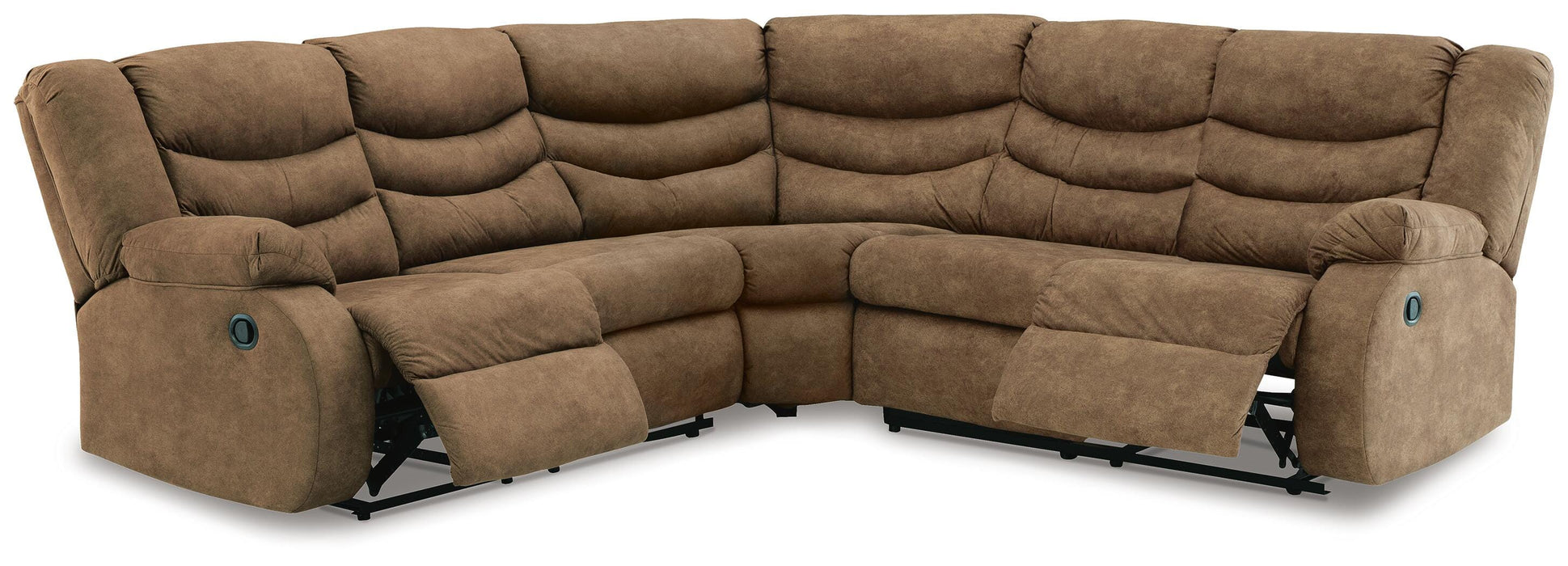 Partymate Brindle Partymate 2-Piece Reclining Sectional - Brand New