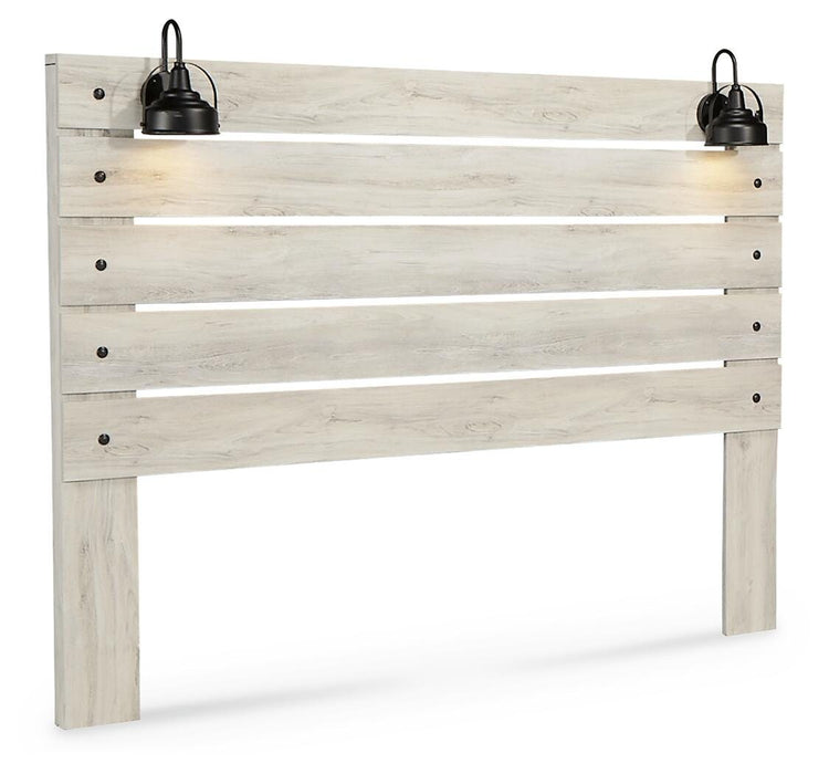 Cambeck Whitewash King Panel Headboard