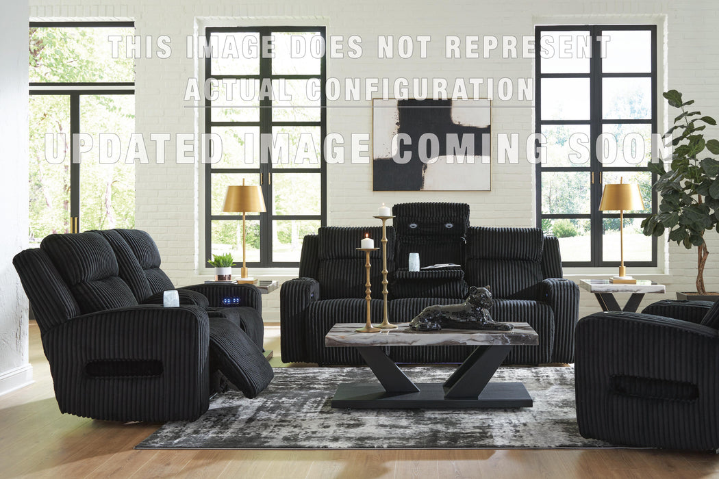 Signature Design Black 3-Piece Upholstery Package