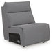 8-Piece Power Reclining Sectional with Console