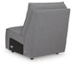 8-Piece Power Reclining Sectional with Console