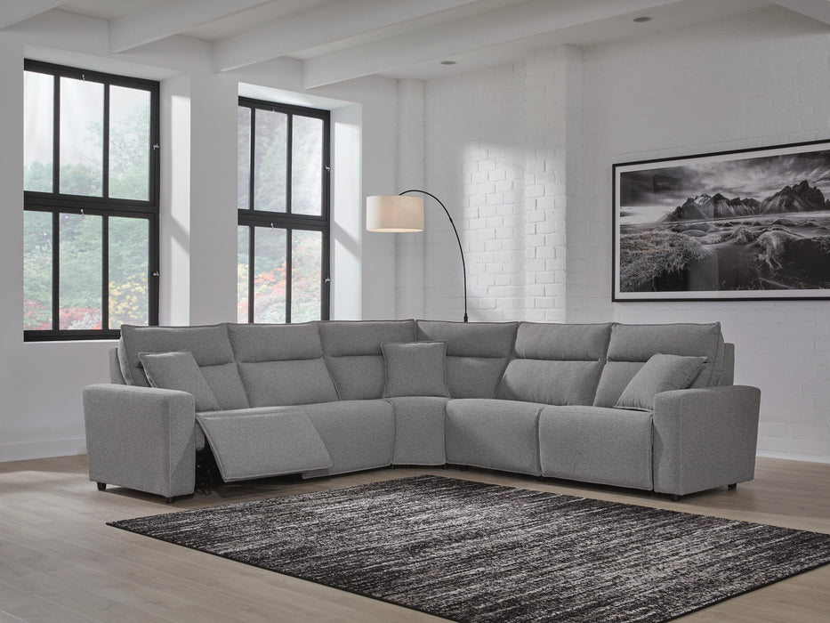 5-Piece Power Reclining Sectional