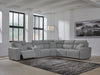 6-Piece Reclining Sectional with Console