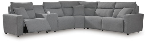 6-Piece Power Reclining Sectional with Console