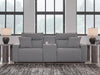 3-Piece Power Reclining Sectional with Console