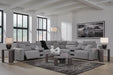 7-Piece Power Reclining Sectional with Audio Consoles