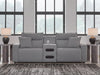 3-Piece Power Reclining Sectional with Audio Console