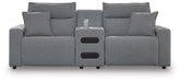 3-Piece Power Reclining Sectional with Audio Console