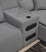 3-Piece Power Reclining Sectional with Audio Console