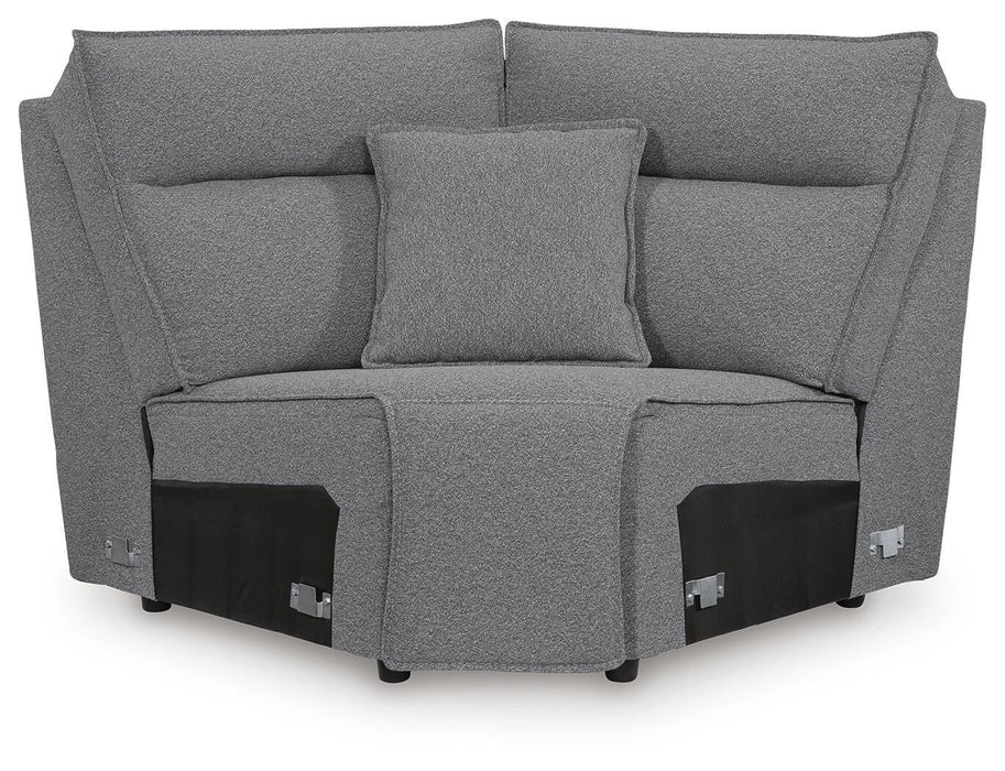 7-Piece Power Reclining Sectional with Audio Consoles