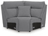 8-Piece Power Reclining Sectional with Console