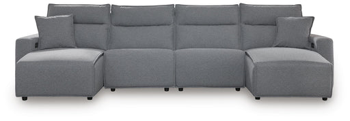 4-Piece Power Reclining Sectional with Chaise
