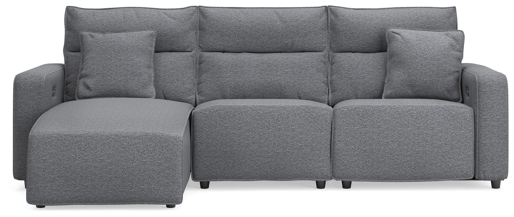 3-Piece Reclining Sofa Chaise