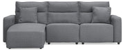 3-Piece Reclining Sofa Chaise
