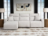 3-Piece Reclining Sofa Chaise