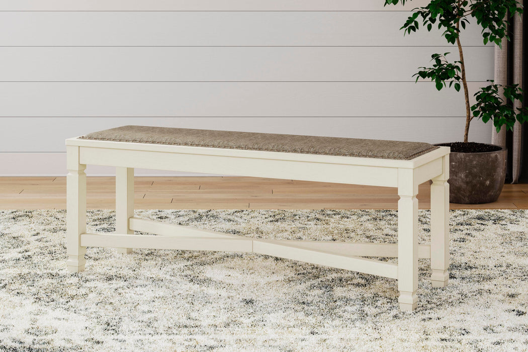 Bolanburg Two-tone Large UPH Dining Room Bench
