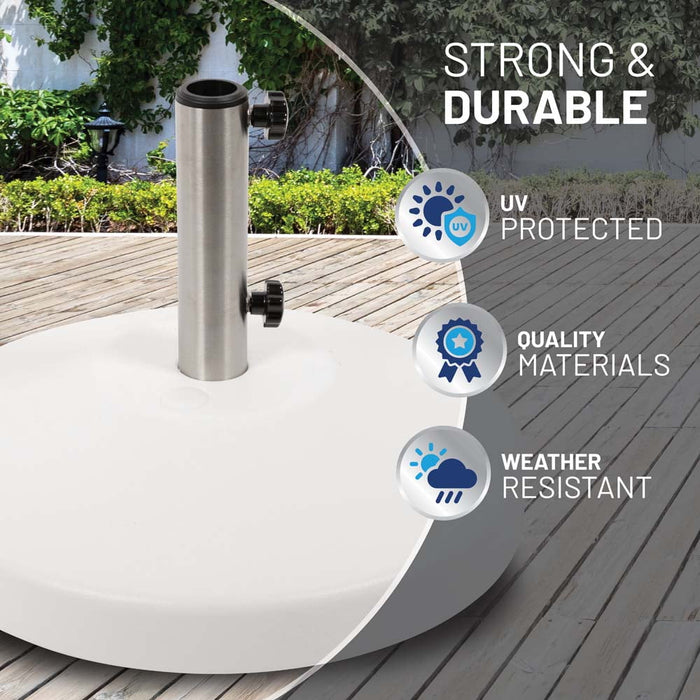 US Weight 80 Pound Free Standing Umbrella Base - new