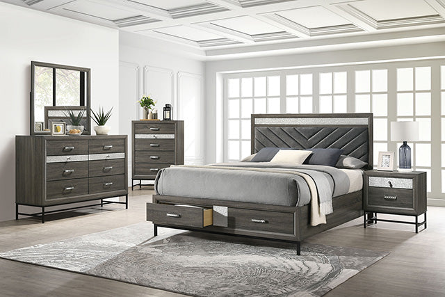 Furniture of America Voleta Chest in Gray FM7212GY-C - new