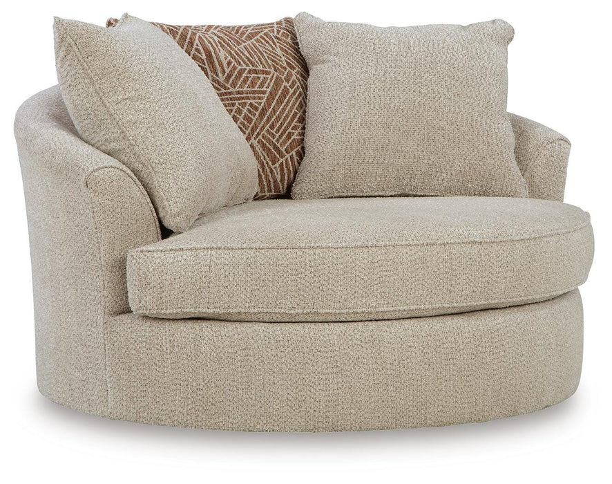Oversized Swivel Accent Chair