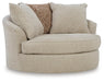 Oversized Swivel Accent Chair