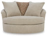 Oversized Swivel Accent Chair