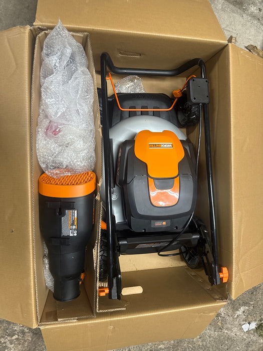 Worx 40v Combo, Includes 20" Push Mower, 13" String Trimmer, Quiet Tech Blower - use_like_new
