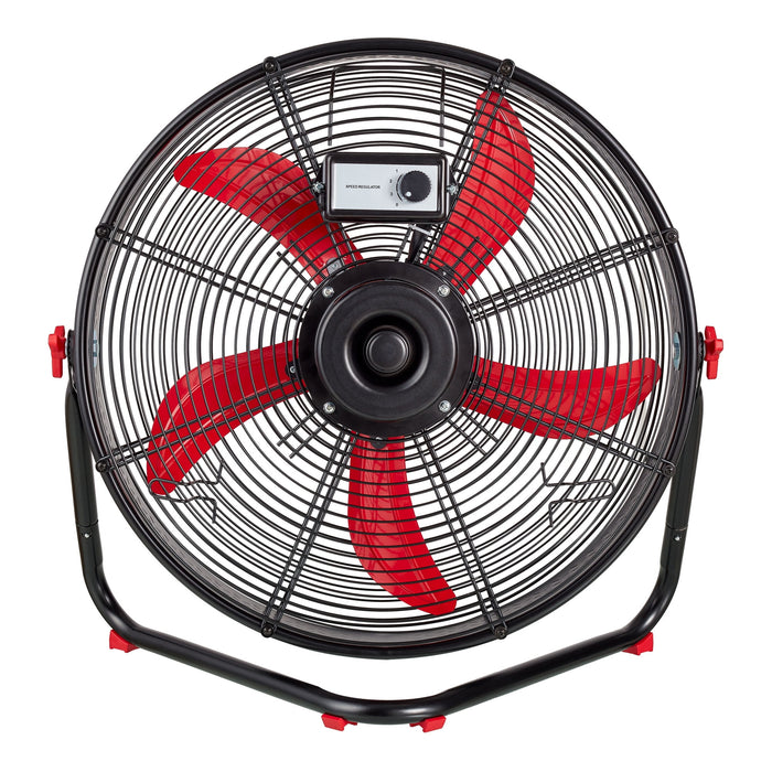 Hyper Tough New 20 inch High Velocity Sealed Motor Drum Fan with Wall Mount - use_like_new