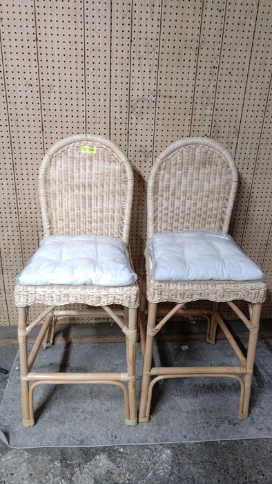 bali & pari Bilu Boho Counter Stool, 2-Piece, Natural - open_box