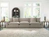 Benchcraft Pebble 3-Piece Sectional Sofa
