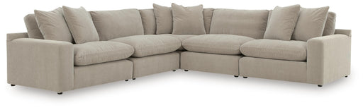 Benchcraft Pebble 5-Piece Sectional