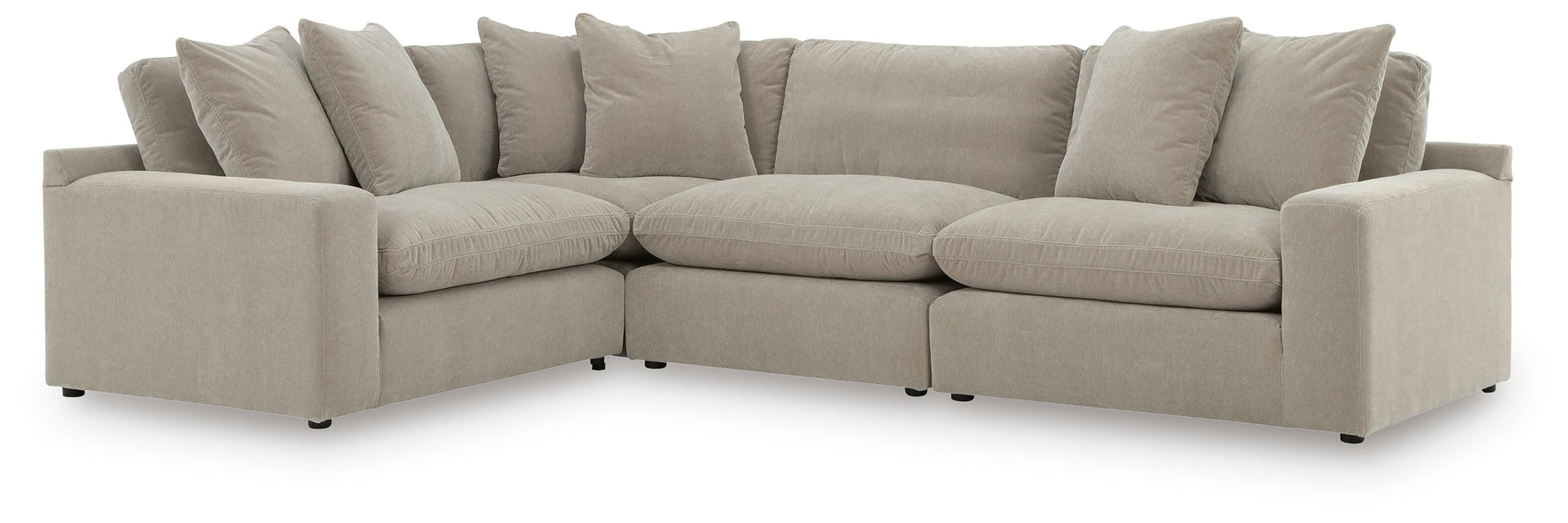 Benchcraft Pebble 4-Piece Sectional