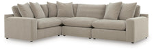 Benchcraft Pebble 4-Piece Sectional