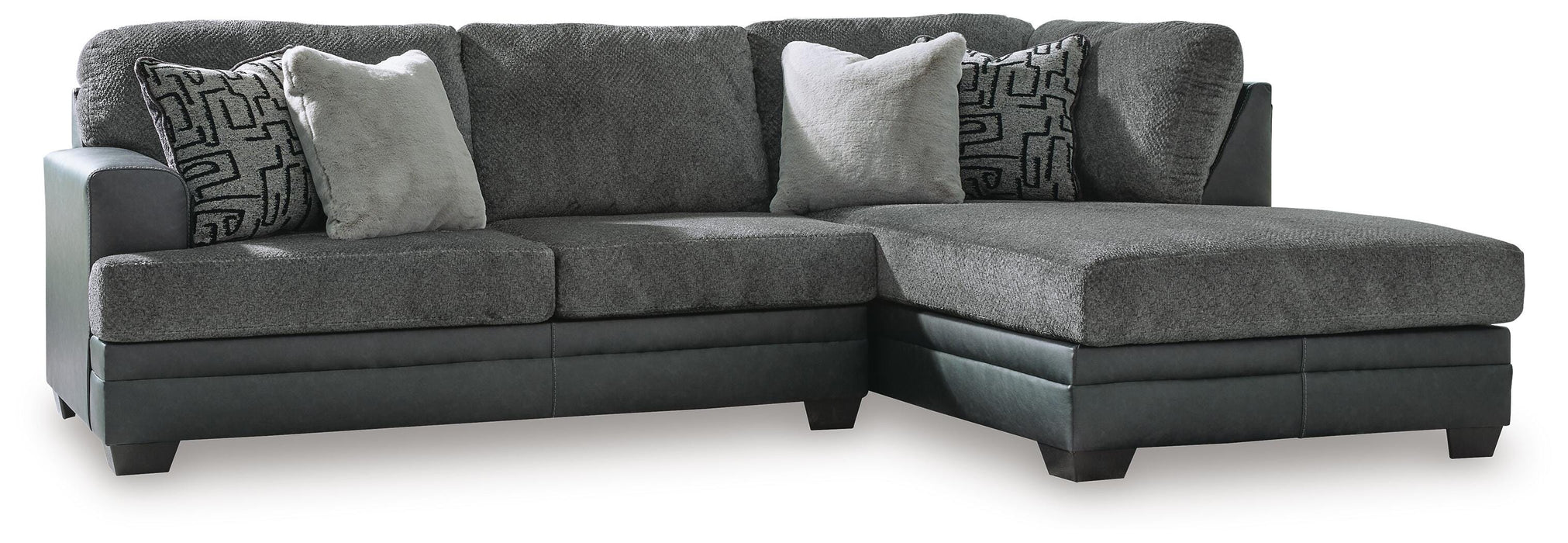 Brixley Pier Graphite Brixley Pier 2-Piece Sectional with Chaise
