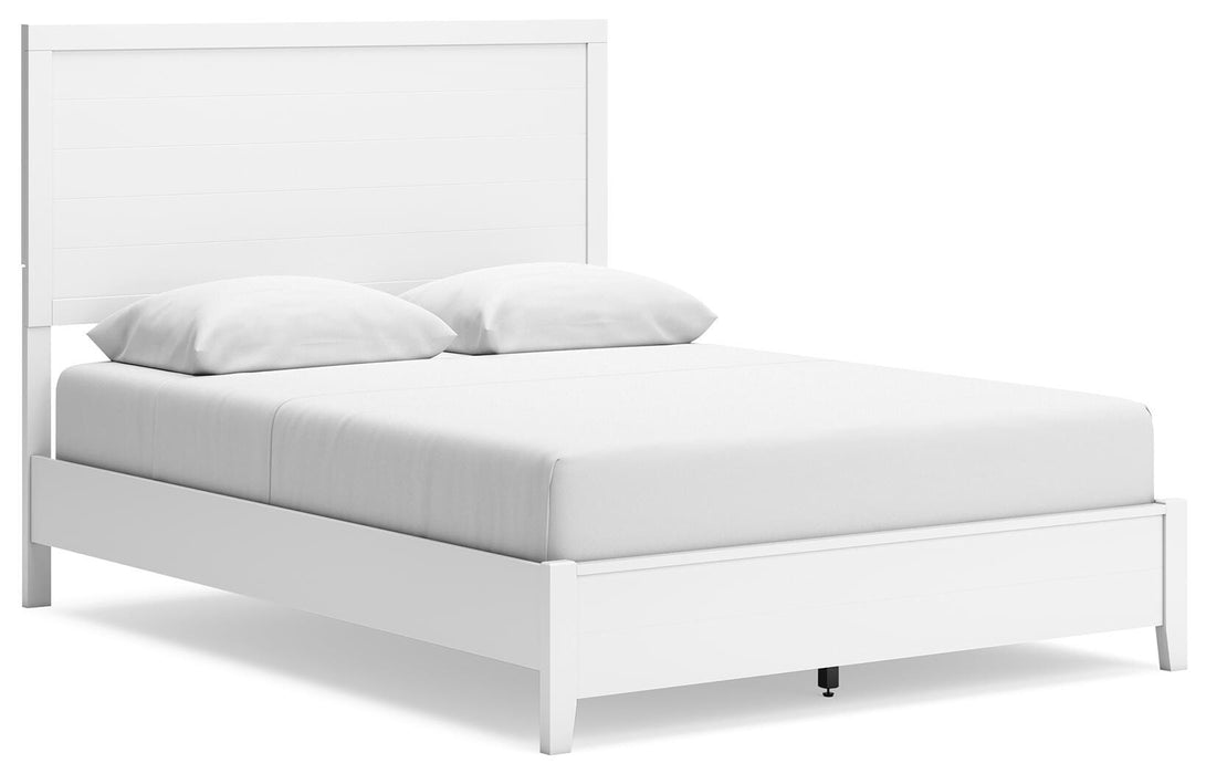Binterglen White Binterglen Queen Panel Bed
