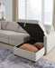 Benchcraft Flint 4-Piece Double Storage Chaise Sectional