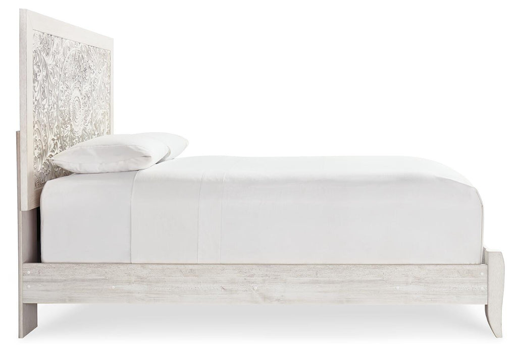 Paxberry Whitewash Paxberry Queen Panel Bed