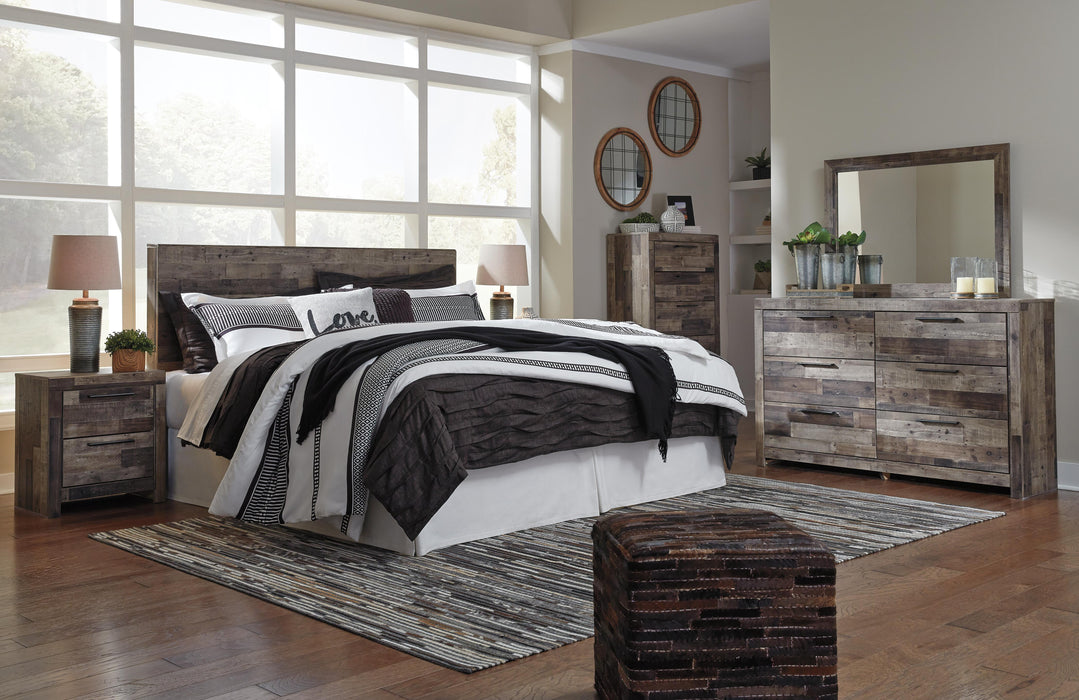 Derekson Multi Gray Bedroom Collection